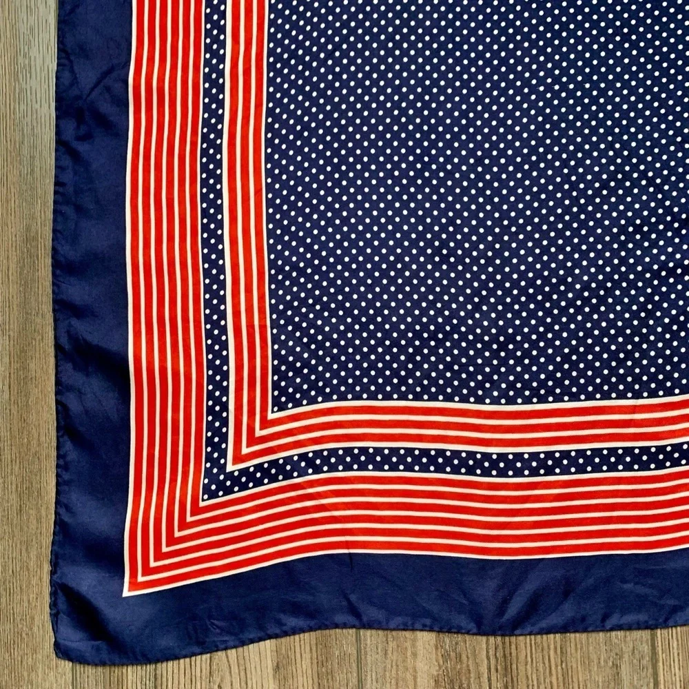 Baar & Beards silk scarf 23/23 inch